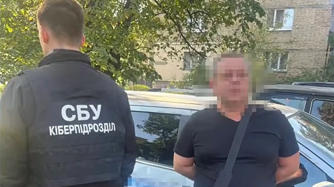 Затриманий у Києві чоловік поширив позиції ППО через блогера, пов’язаного з Медведчуком
